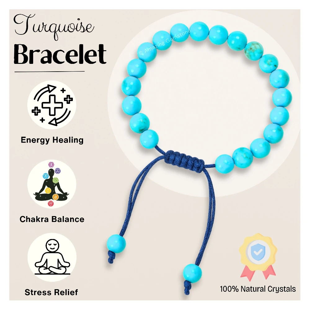 Turquoise Bracelet (Adjustable)