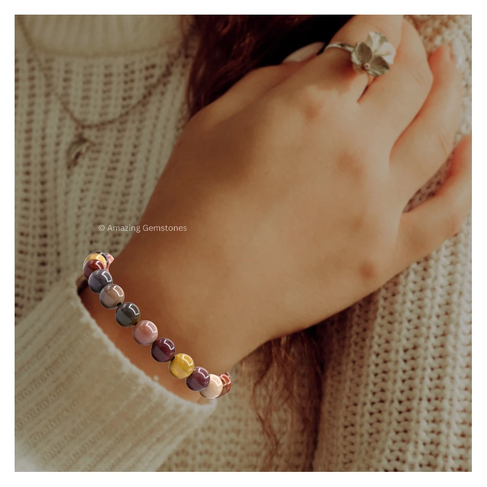 Mookaite Jasper Bracelet (Adjustable)