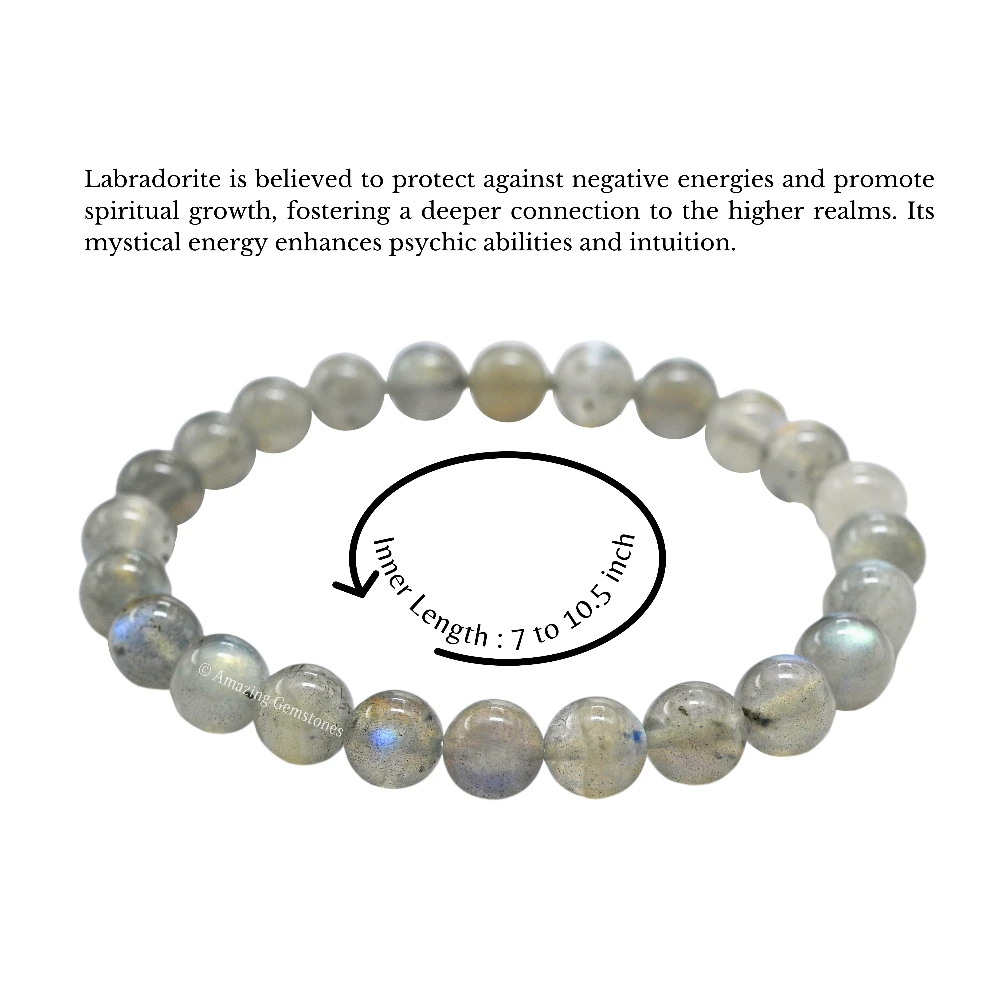 Labradorite Bracelet (Elastic)