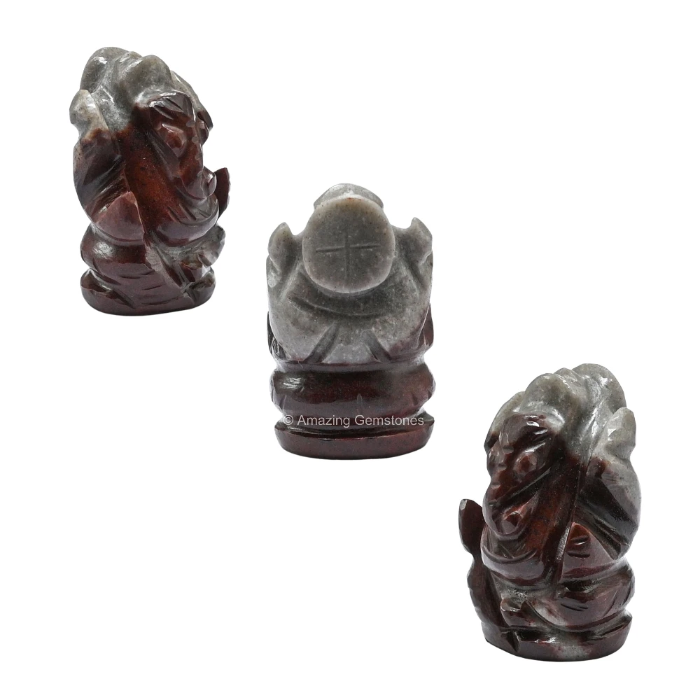 Narmada Shiva Lingam Ganesha Crystal Idol