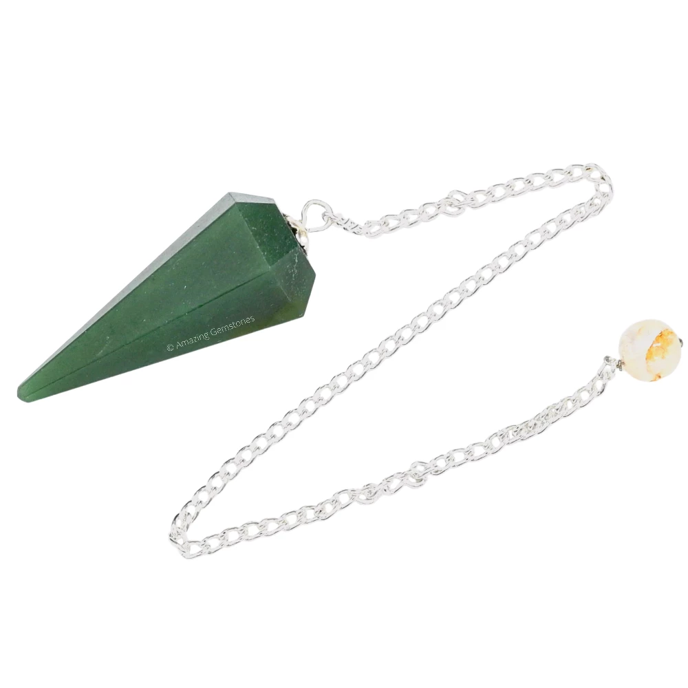 Green Aventurine Pendulum (Dark)