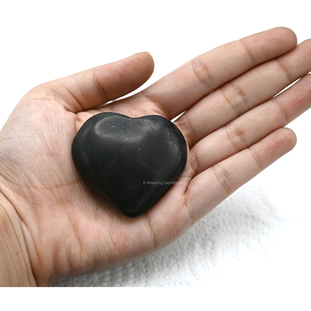 Shungite Heart