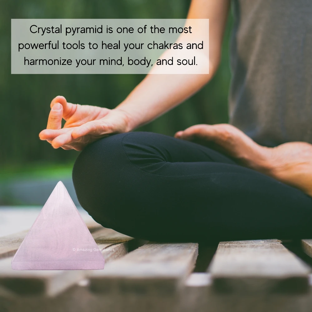 Pink Calcite Pyramid (2 Inch)