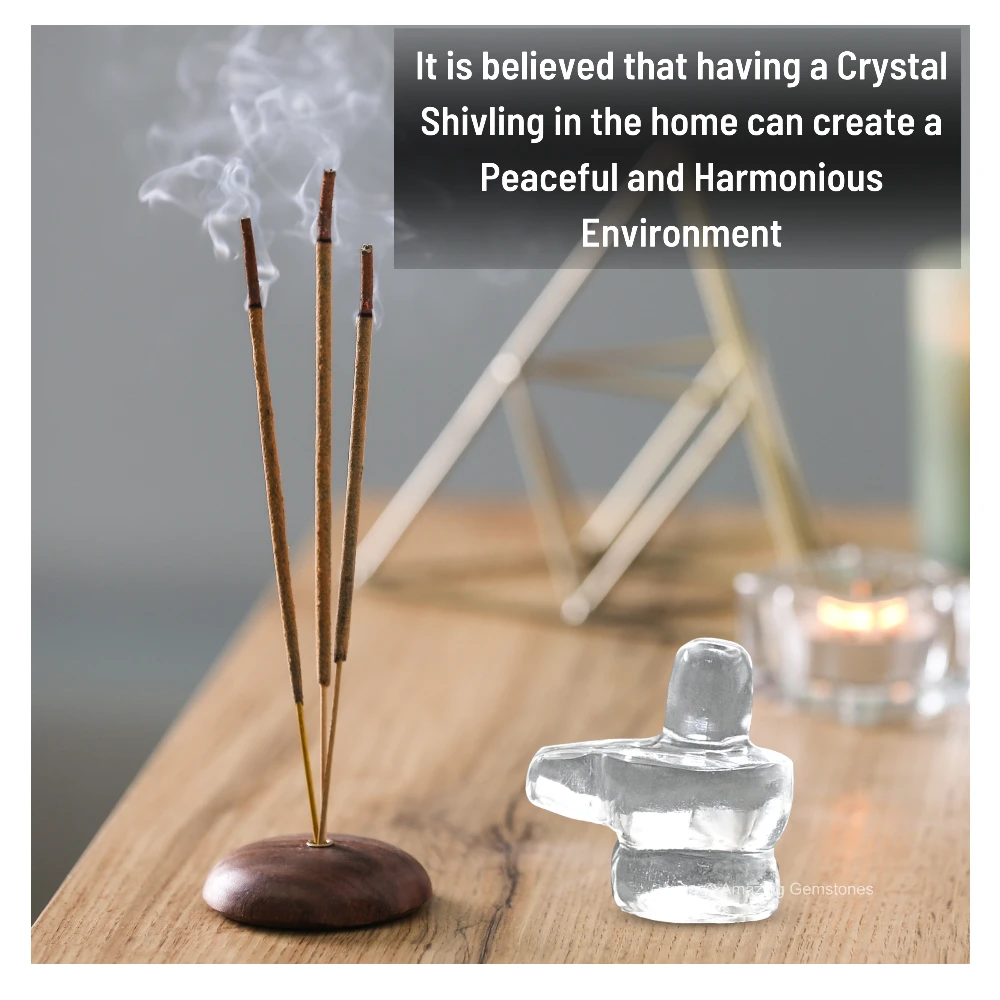 Clear Quartz Shivling