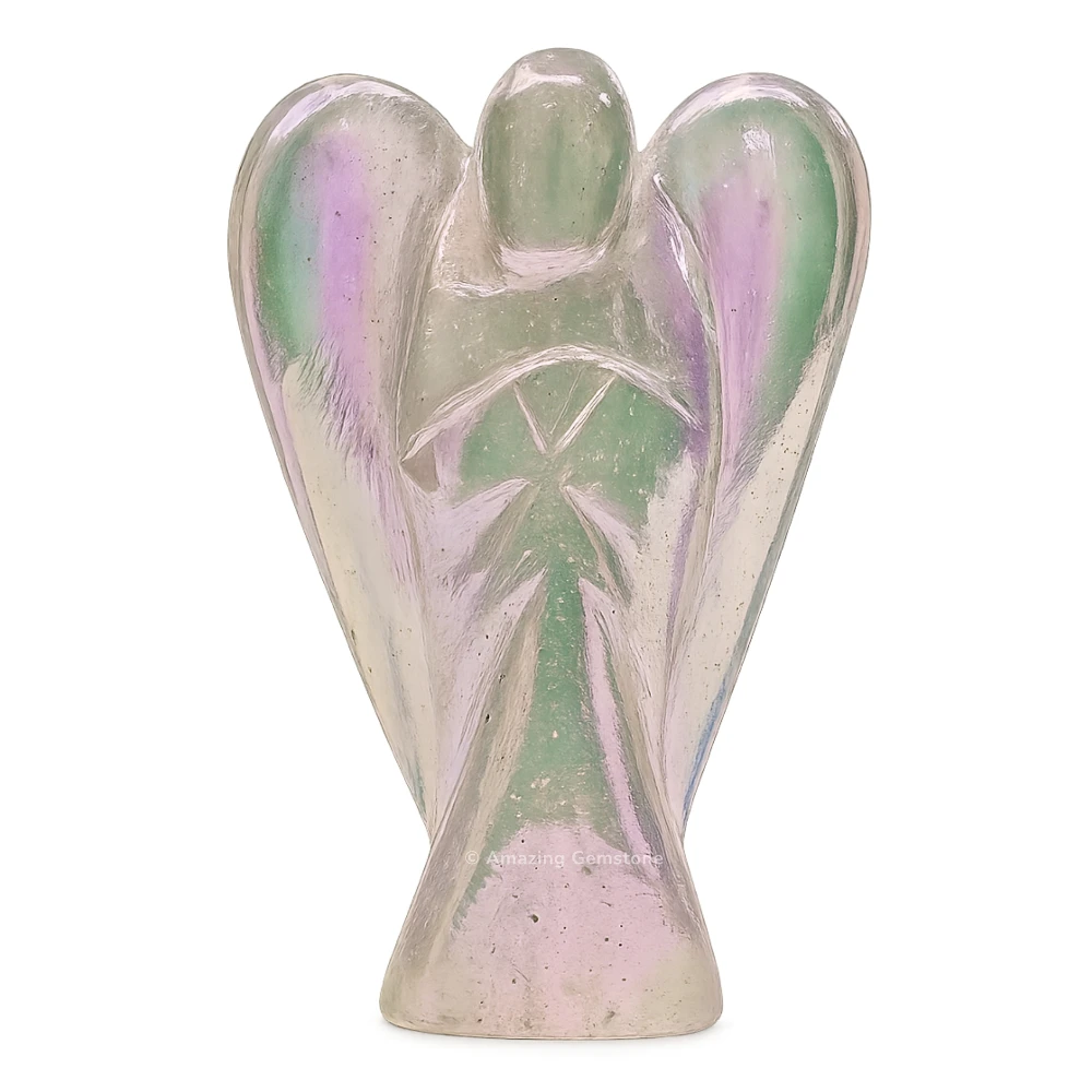 Angel Aura Quartz Angel Figurine (2 Inch)