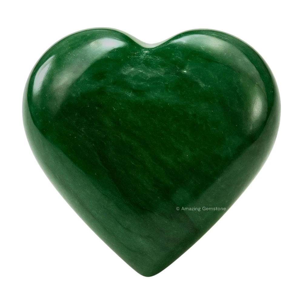 Green Aventurine Heart