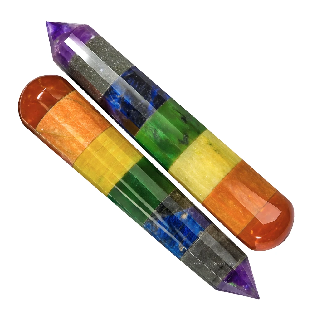 Chakra Wand (Faceted)