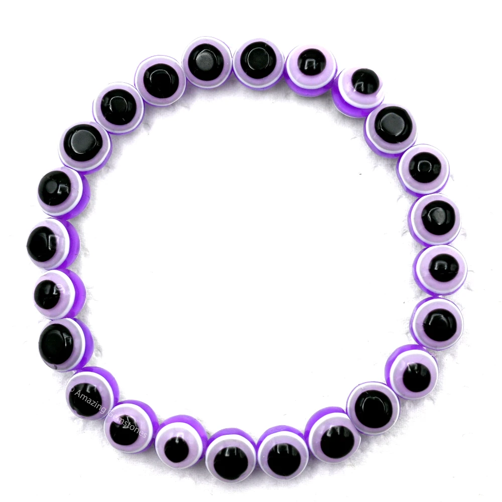 Violet Evil Eye Bracelet