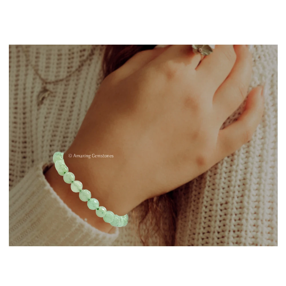 Green Aventurine Bracelet (Faceted-Adjustable)