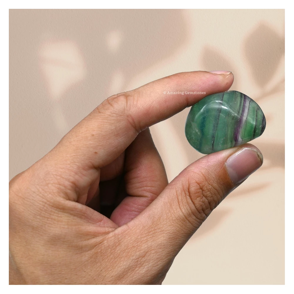 Tumbled Fluorite Crystals Stones (1 oz)