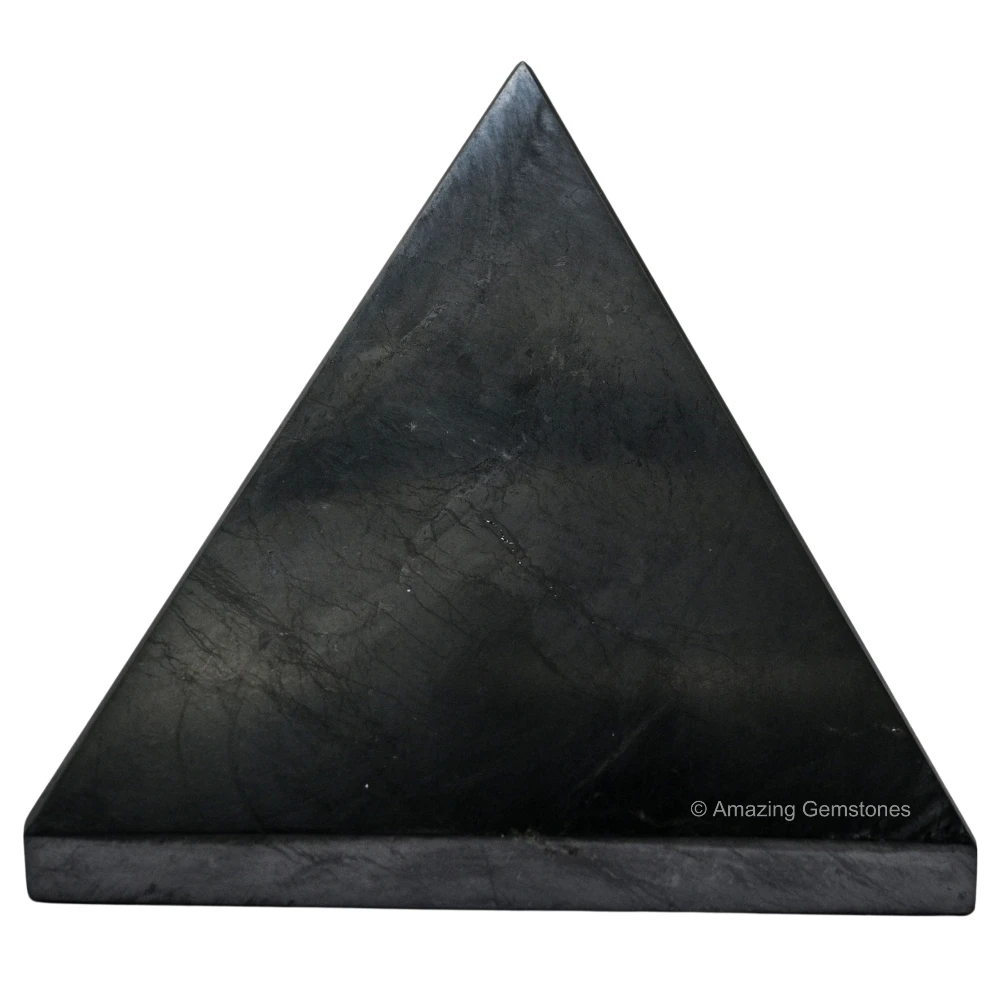 Shungite Pyramid (65-70 mm)