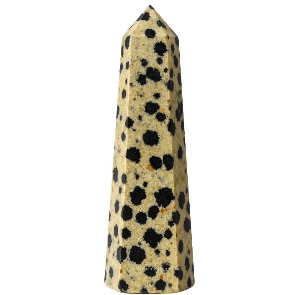 Dalmatian Jasper Tower (3" to 4" INCH)