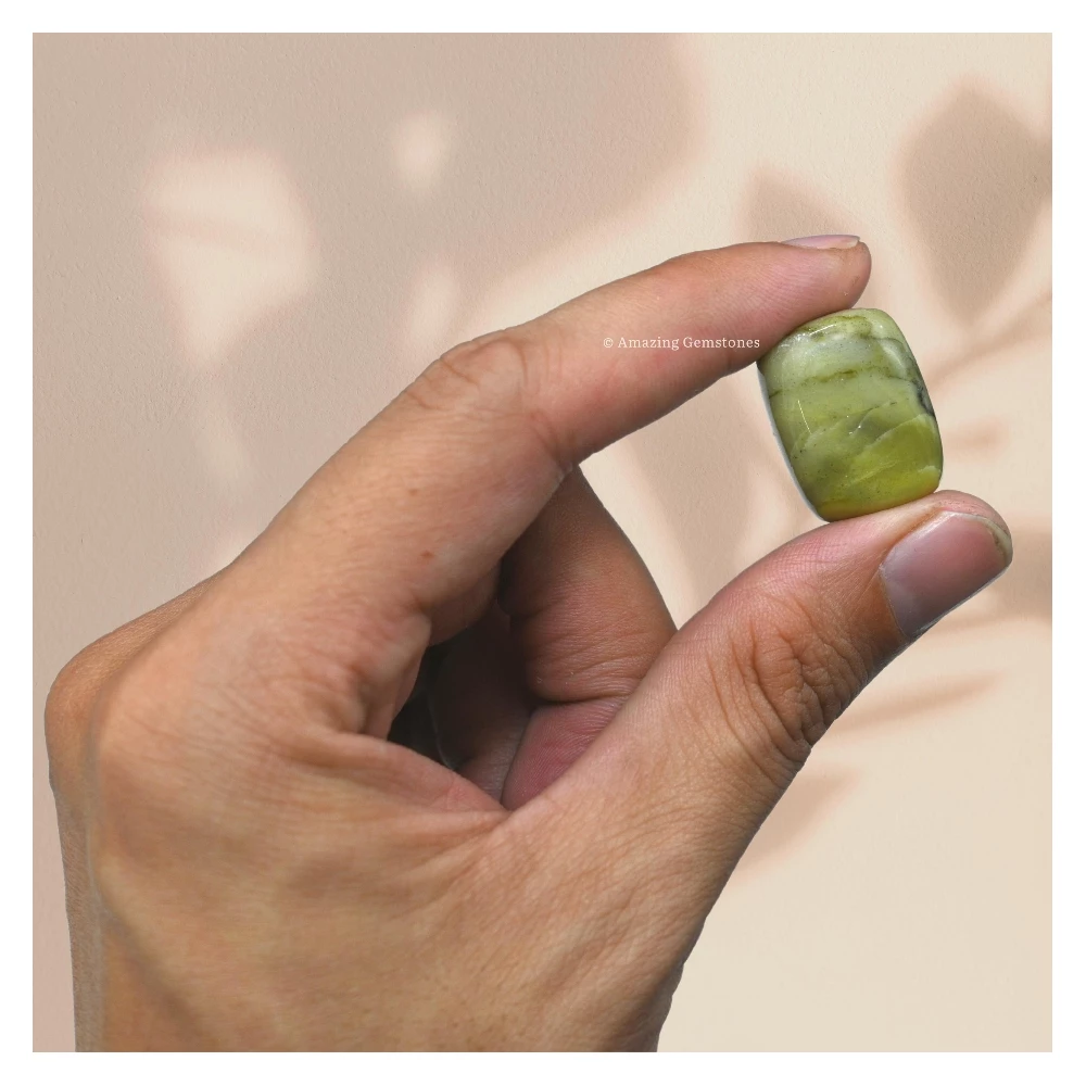 Tumbled Serpentine Crystals Stones (1 oz)
