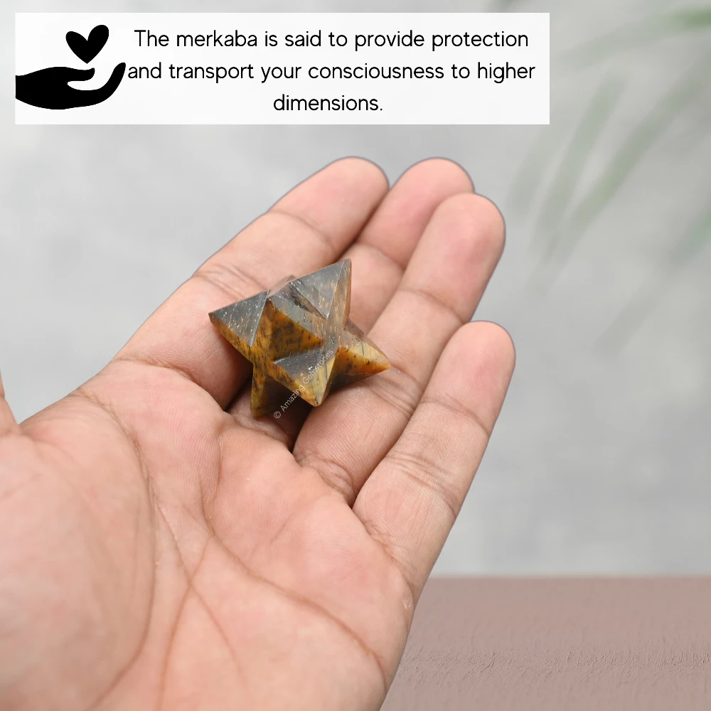 Tiger Eye Merkaba (15-20 mm)