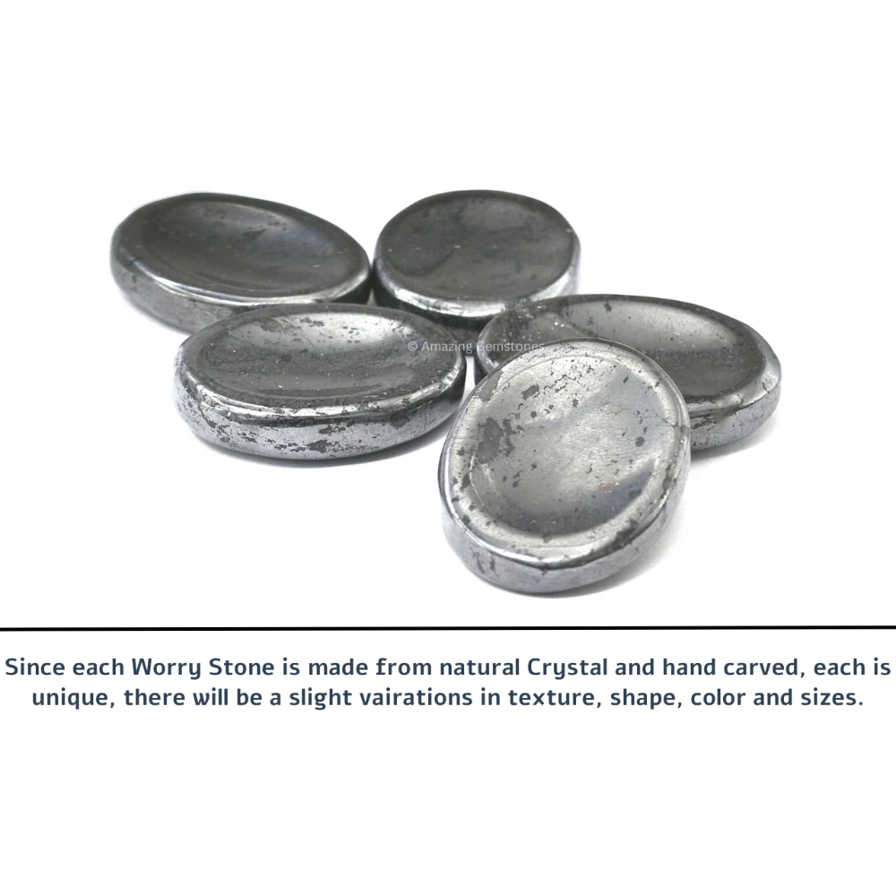 Hematite Worry Stone