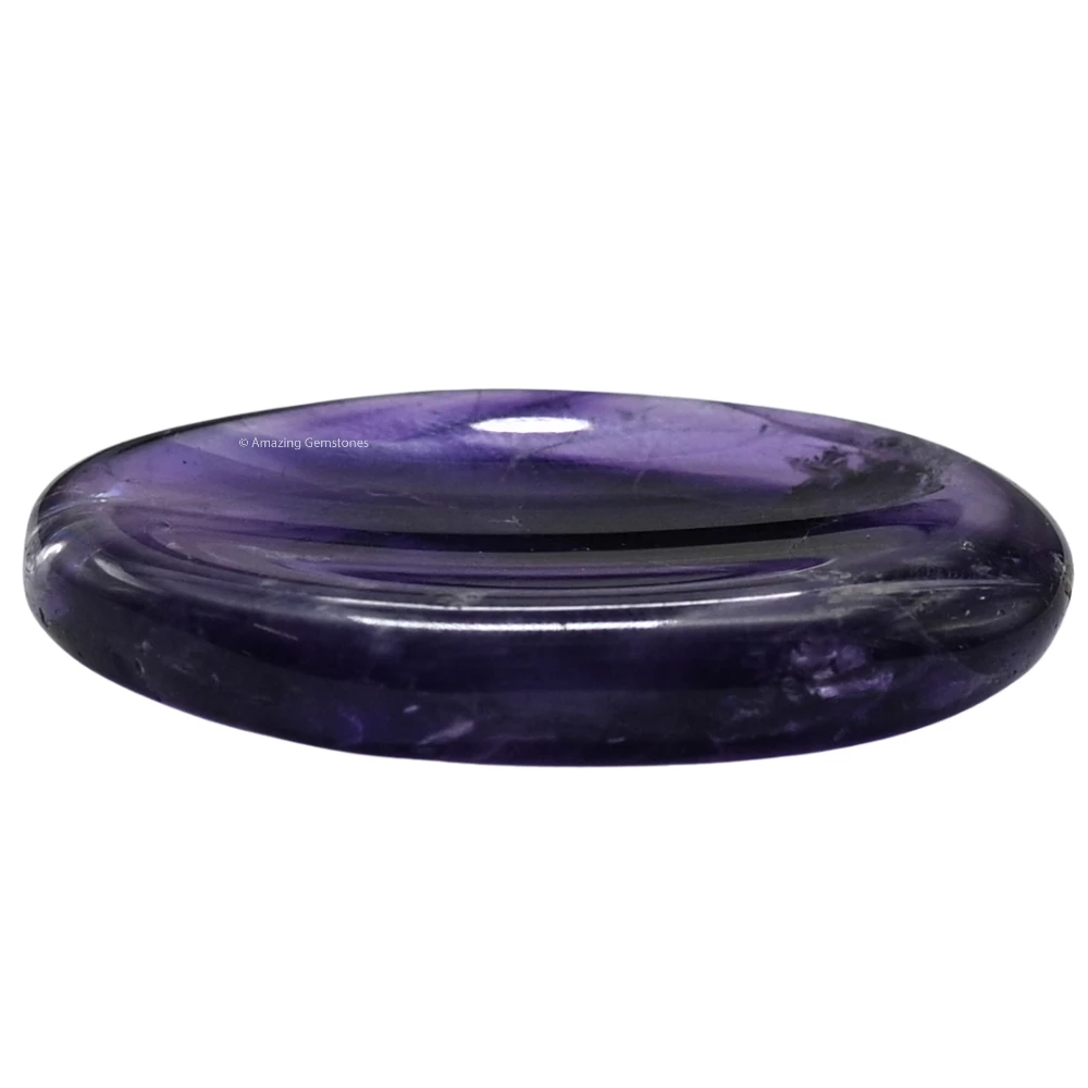 Amethyst Worry Stone