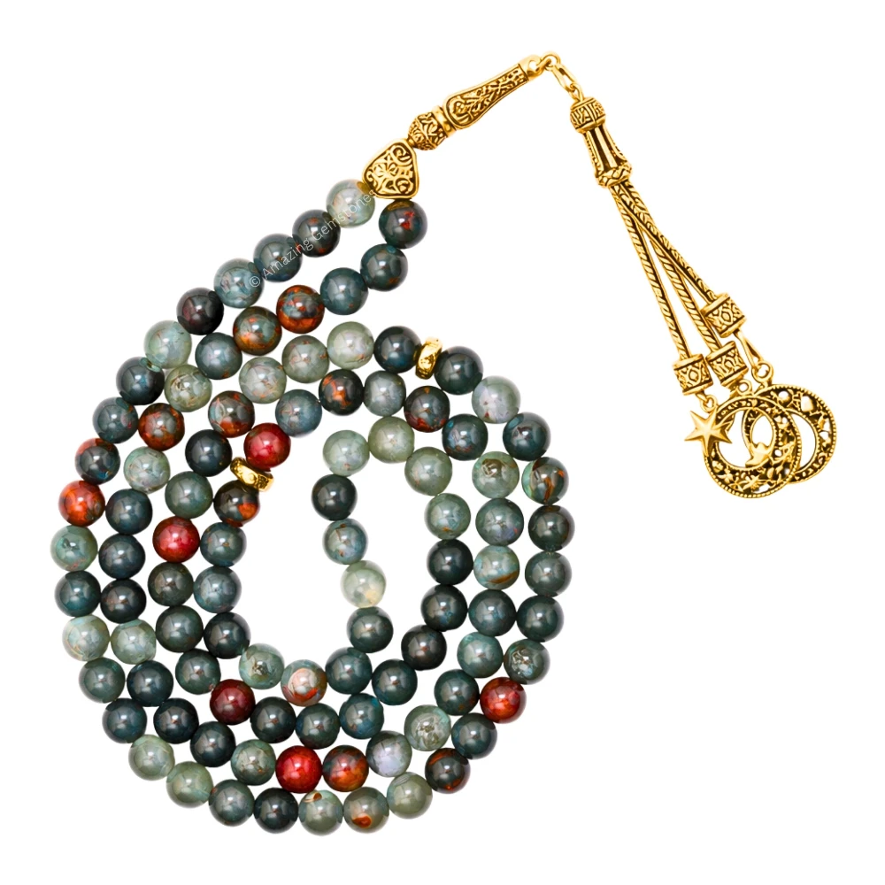African Bloodstone - Amazing Gemstones INC