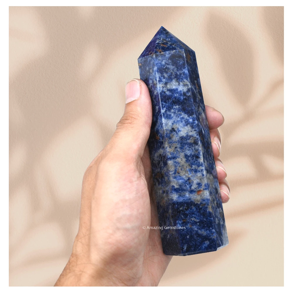 Sodalite Tower (5.5" to 6" INCH)