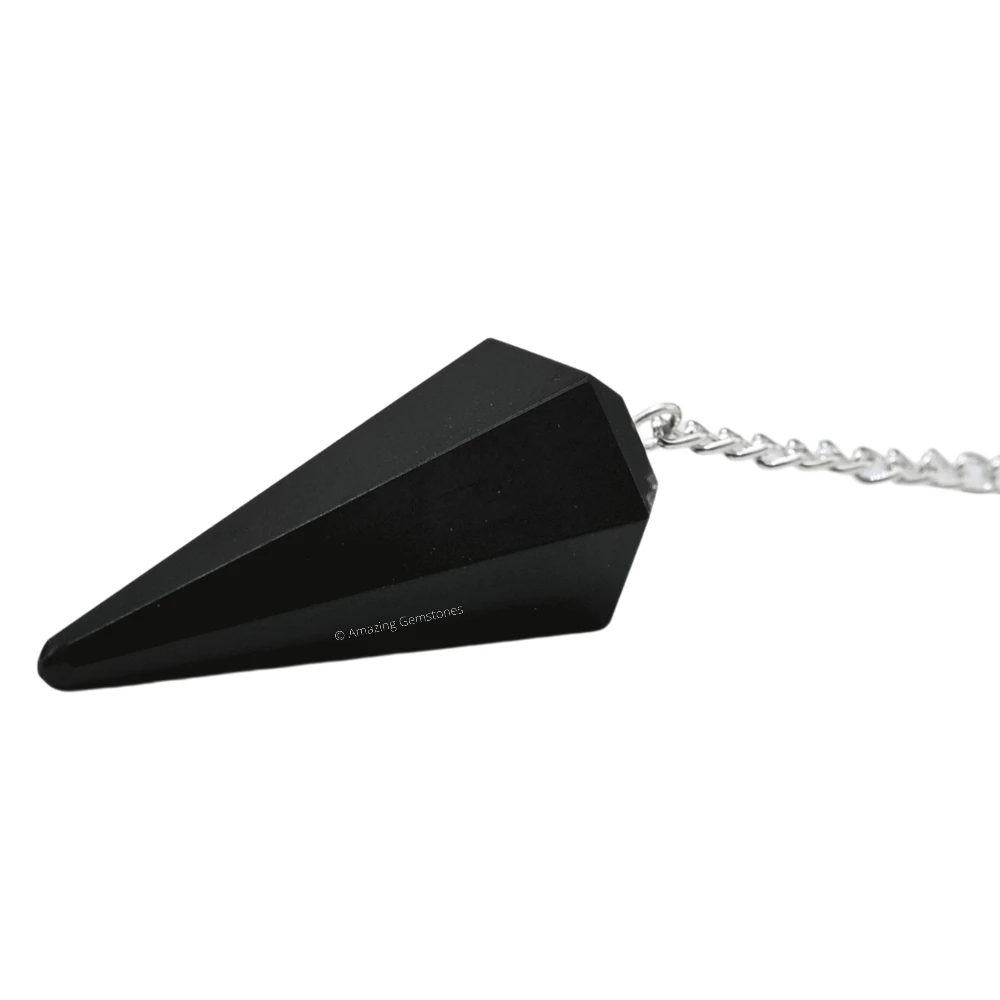 Black Agate Pendulum
