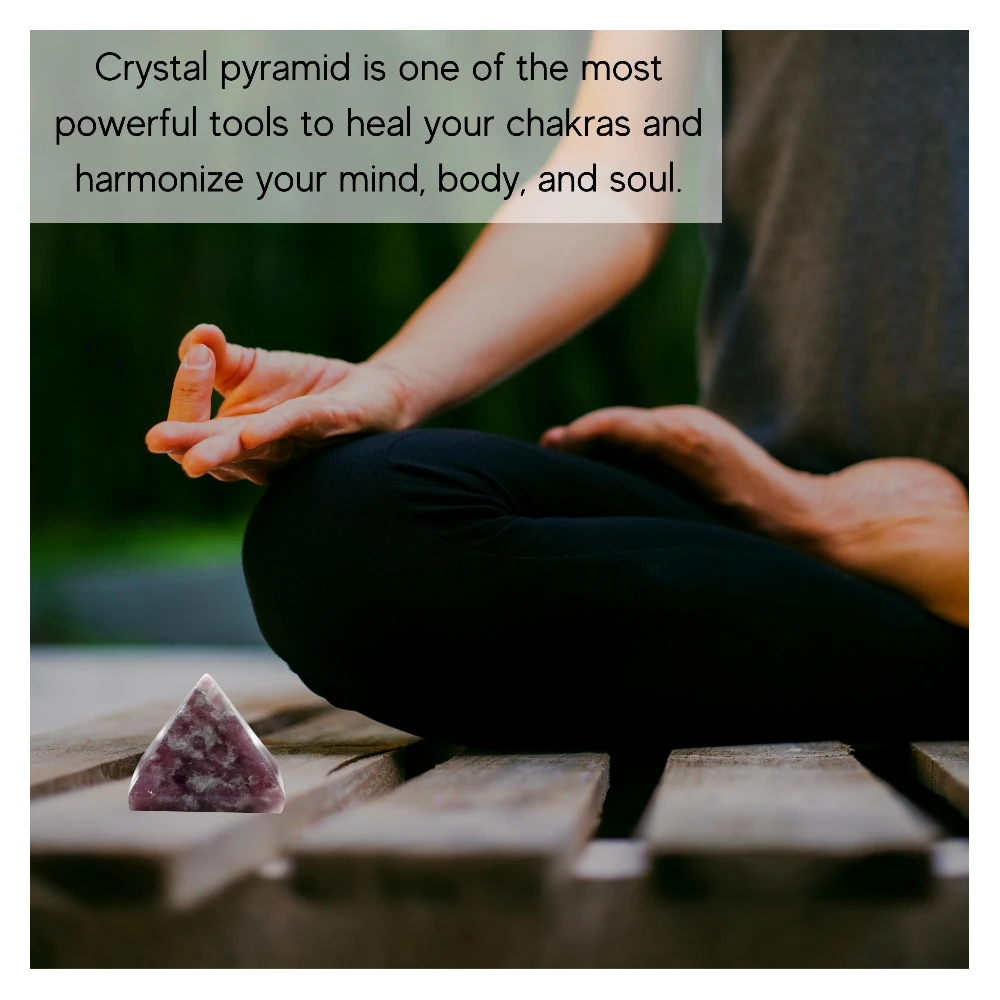Lepidolite Pyramid (1 Inch)