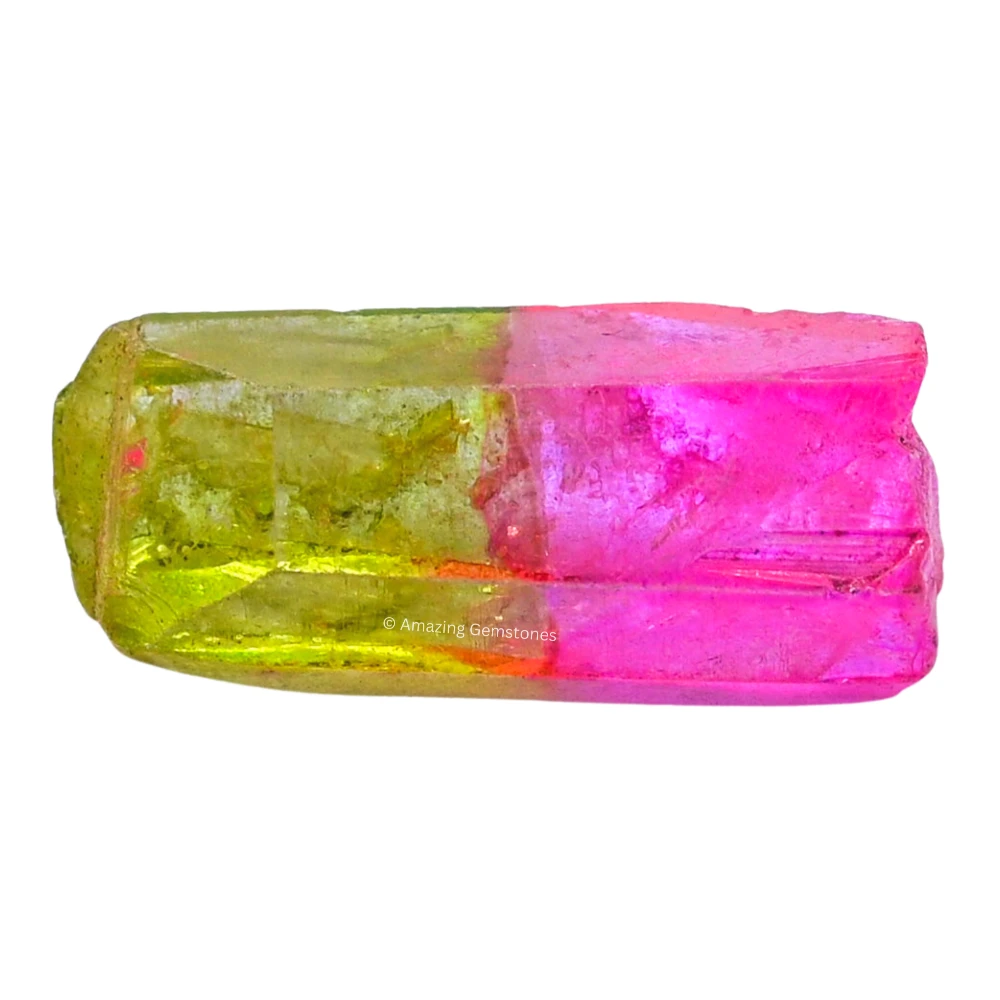 Rose Apple Aura Quartz Raw Crystal Points (5 Pieces)
