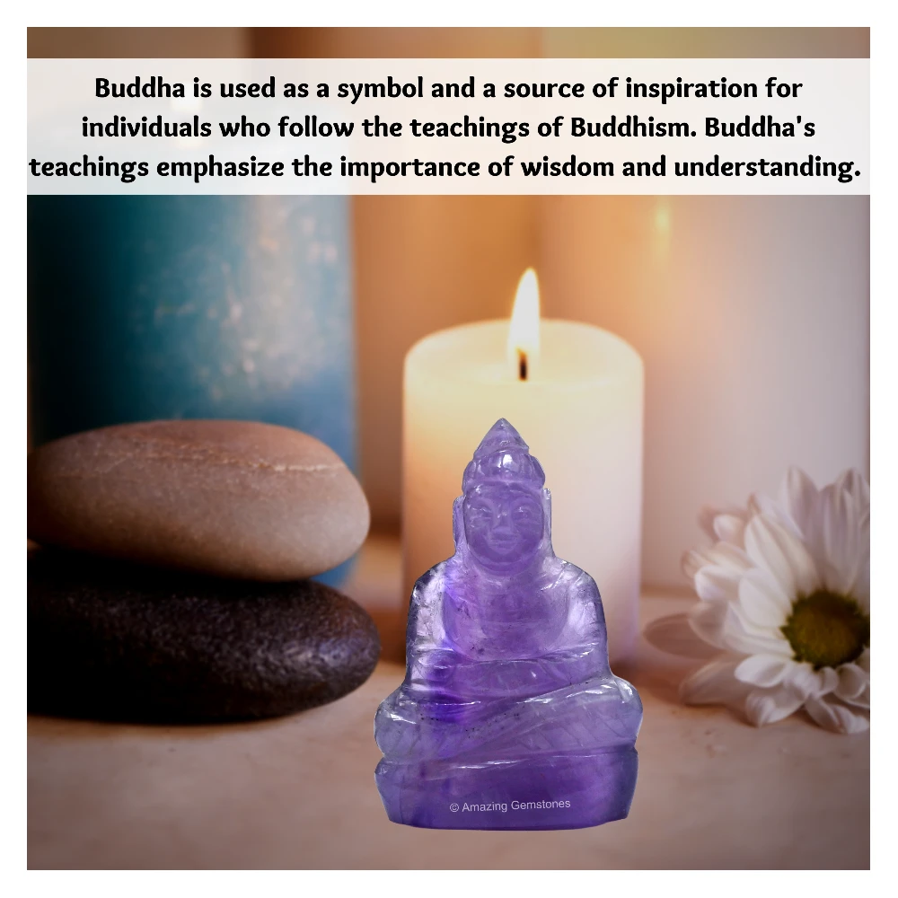 Amethyst Buddha Statue