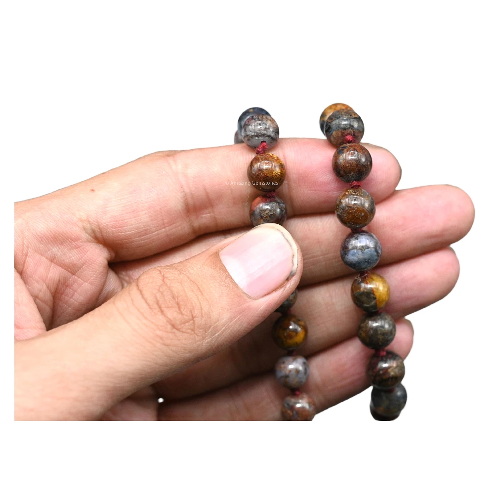 Pietersite Mala (Hand Knotted)