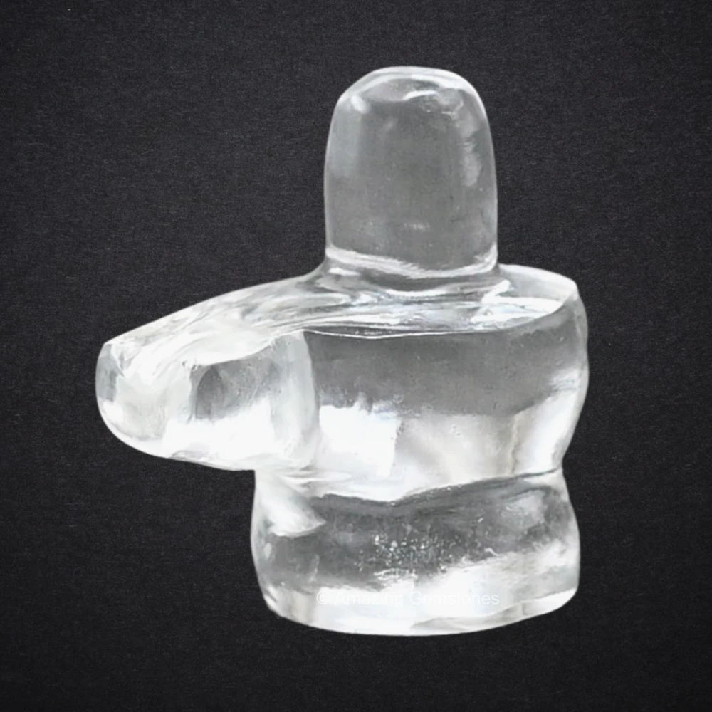 Clear Quartz Shivling