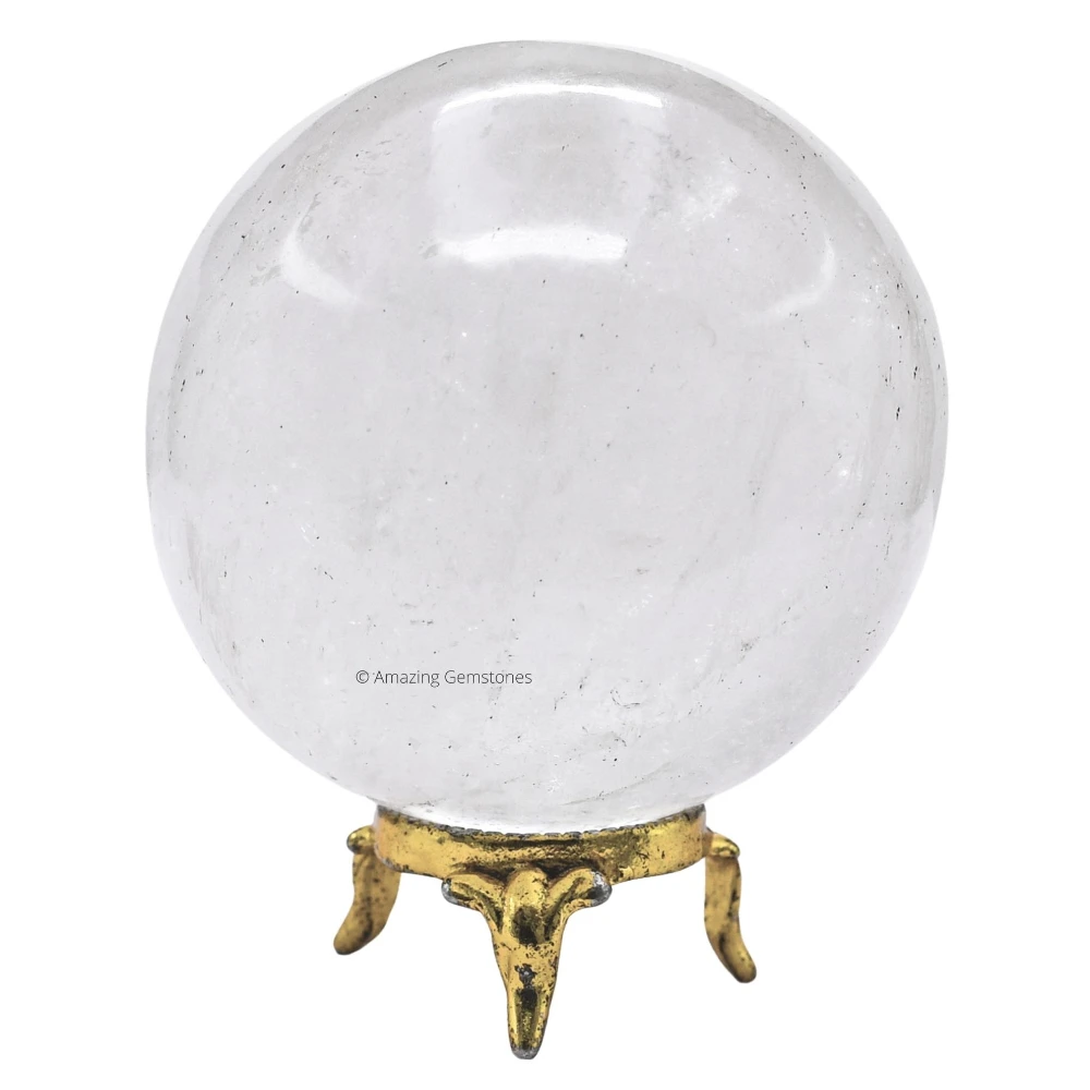 Large Clear Quartz Sphere (3 Inch)