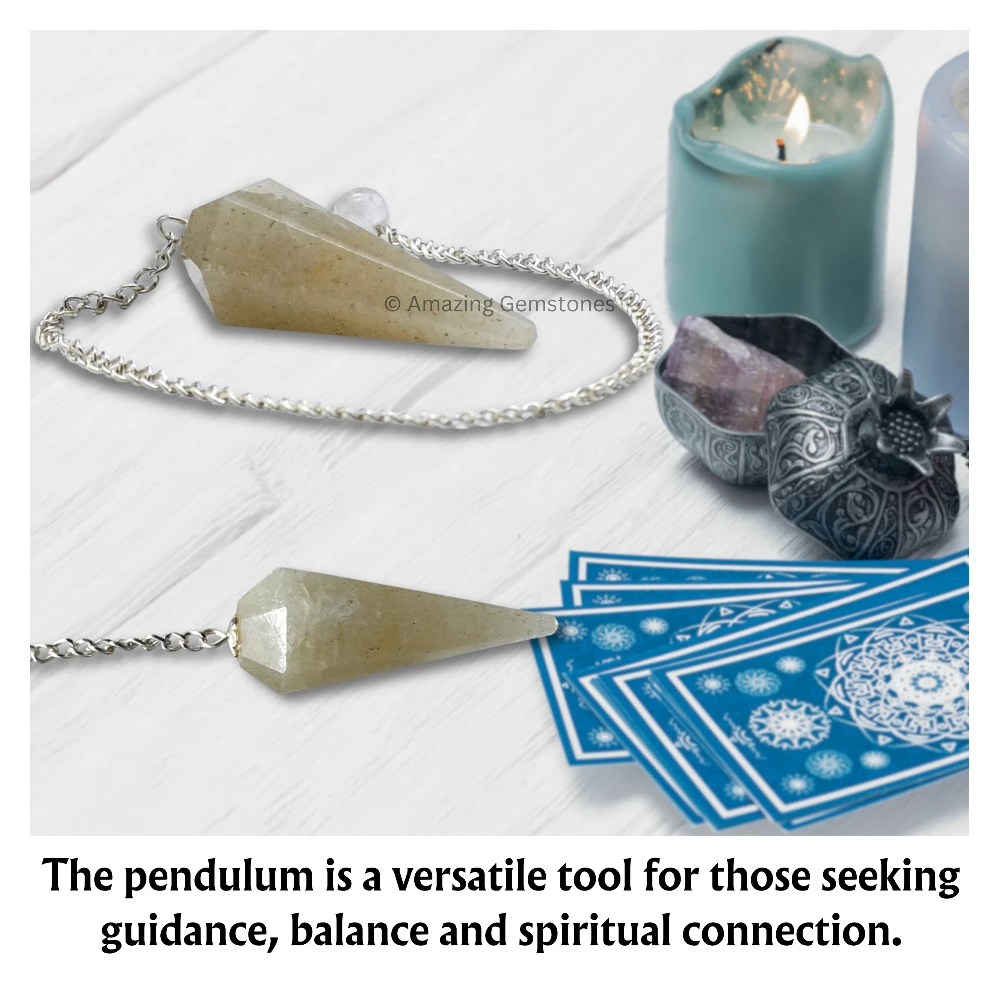 Green Quartz Pendulum