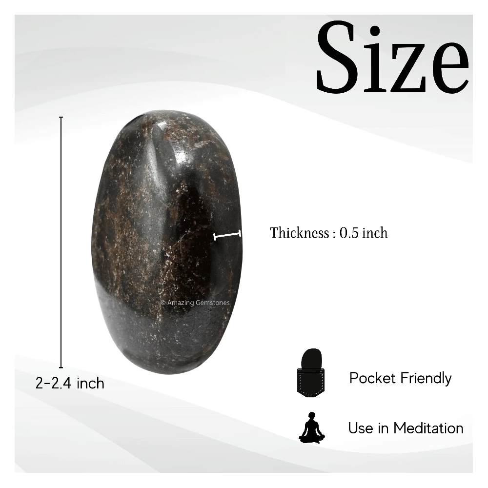 Garnet Palm Stone