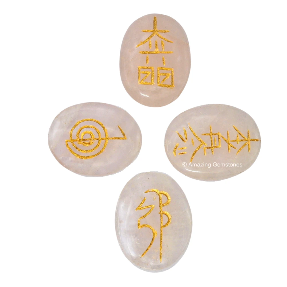 Rose Quartz Usui Reiki Set