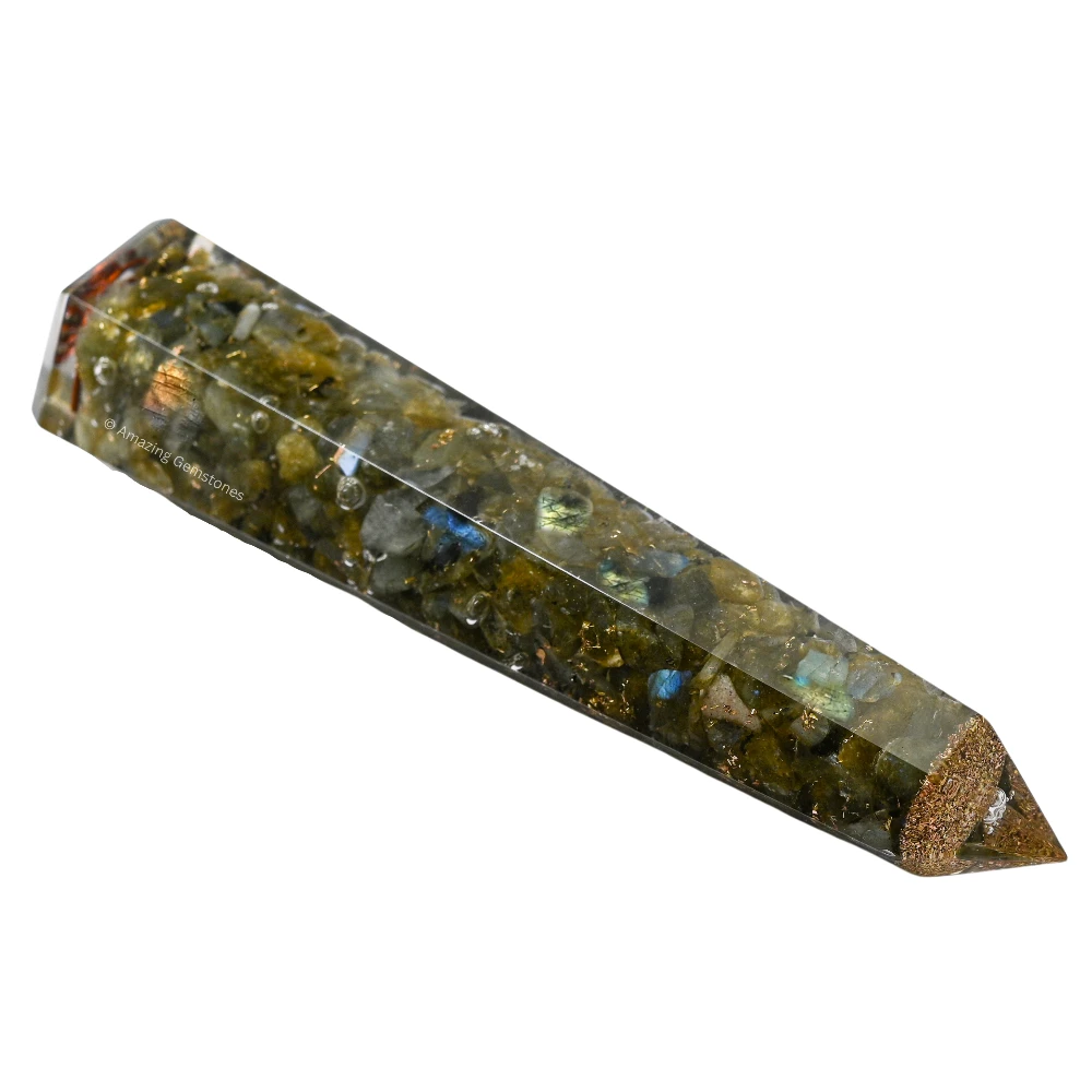 Labradorite Orgone Tower (4.5 Inch)