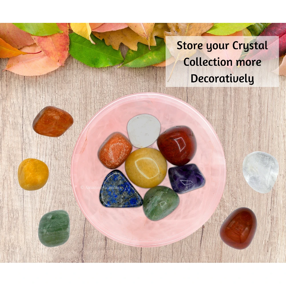 Rose Quartz Crystal Bowl - 3 Inch