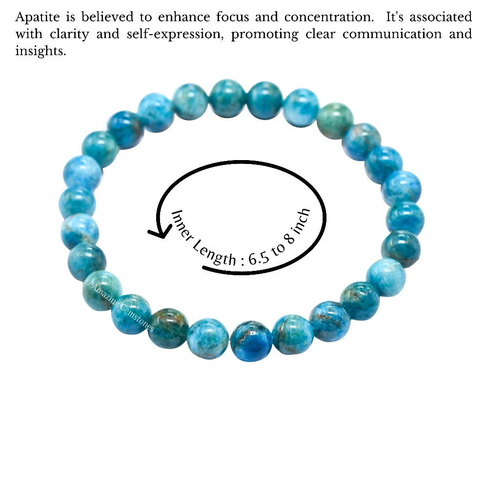 Apatite Bracelet (Strechable)