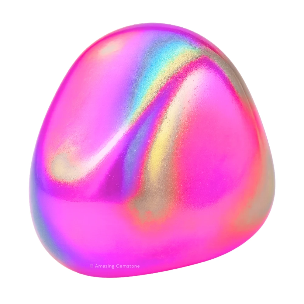 Tumbled Rose Aura Quartz Crystals (1 oz)