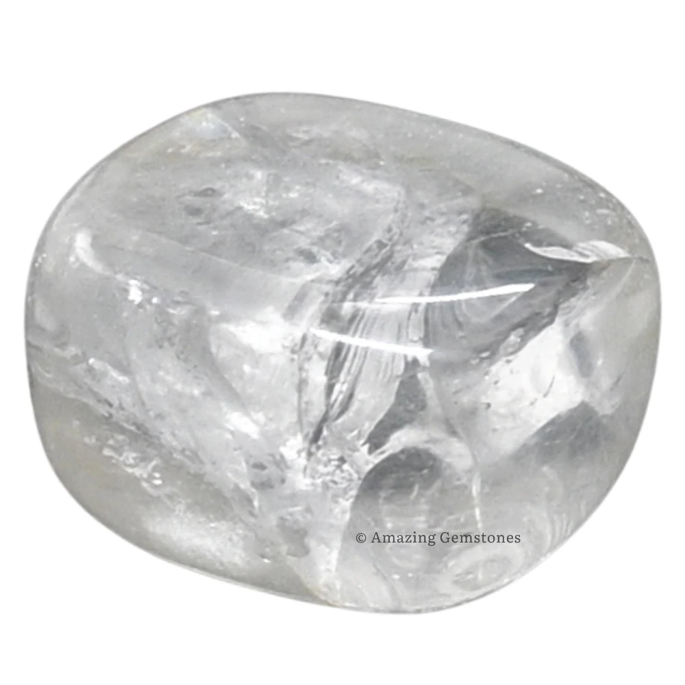 Tumbled Rock Crystal Quartz Stones (1000+ Carats)