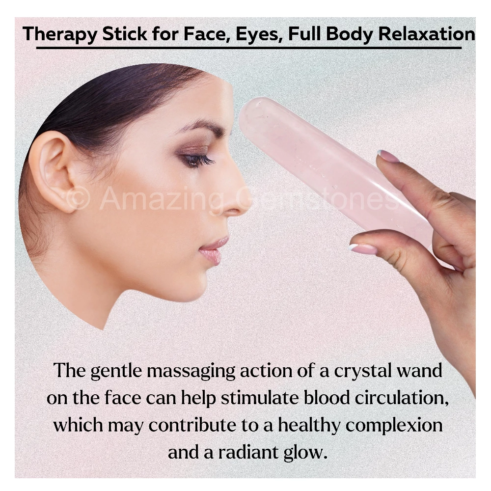 Rose Quartz Wand (Smooth)