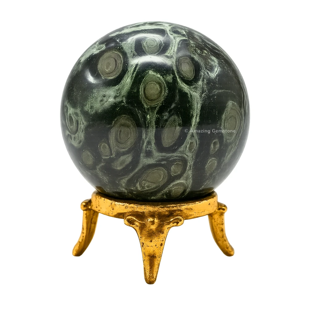 Kambaba Jasper Sphere (1.5 Inch)