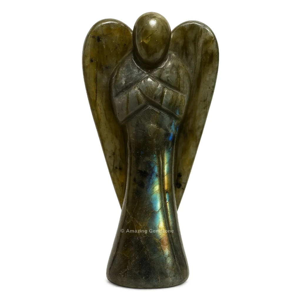 Labradorite Angel Figurine