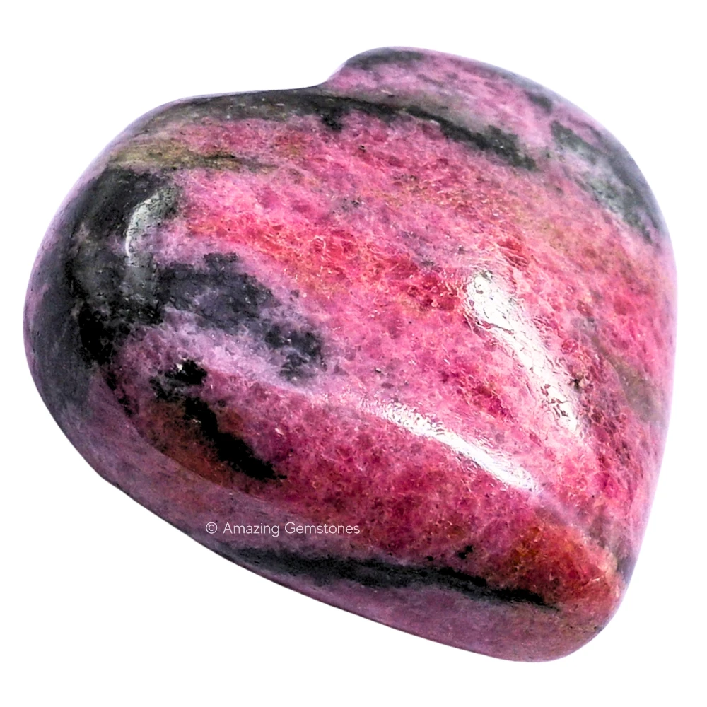 Rhodonite Heart