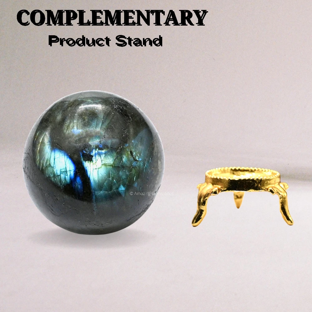 Labradorite Sphere (1.5 Inch)