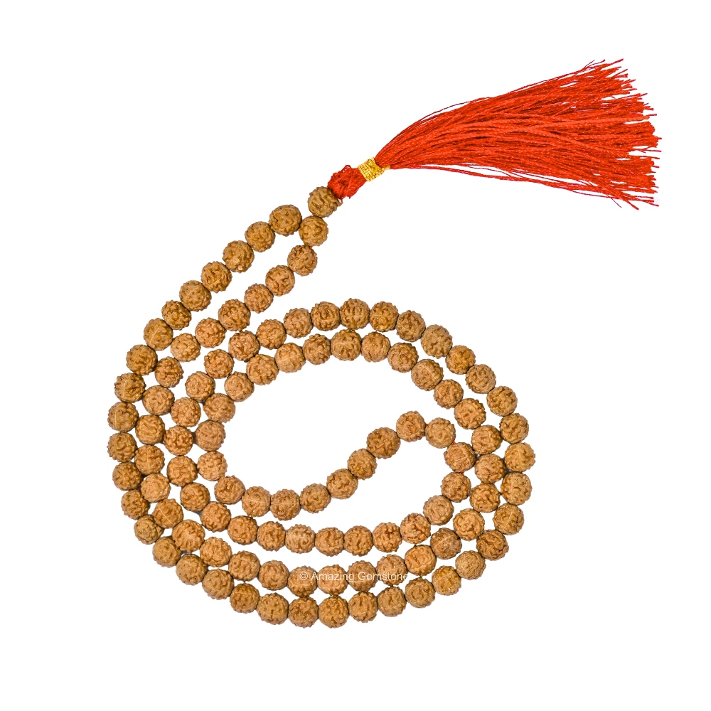 7mm Rudraksha Mala (Without Knot)
