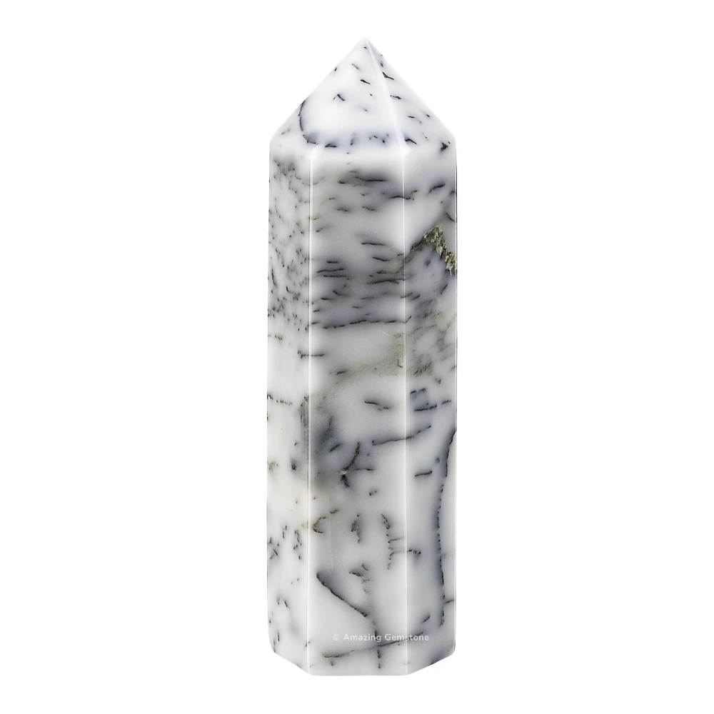 Dendrite Opal Tower (5.5" to 6" Inch)