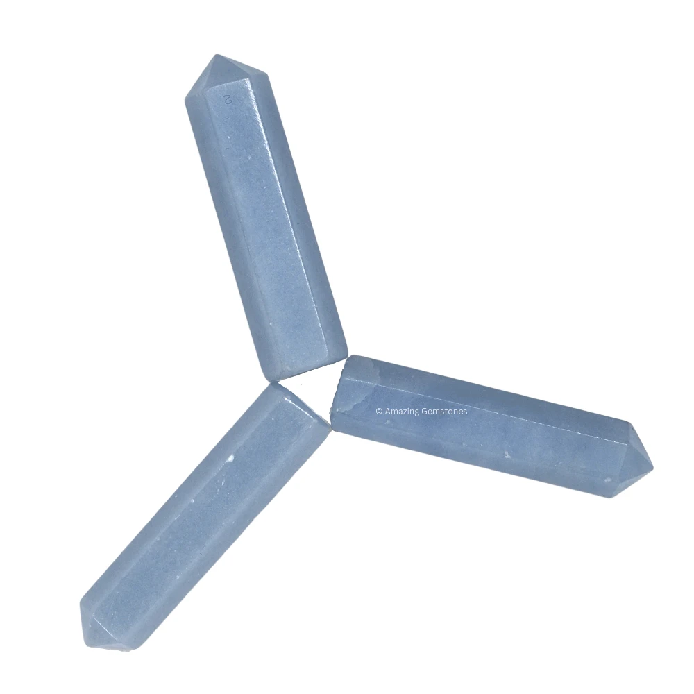 Angelite Pencil Points (Set of 3)