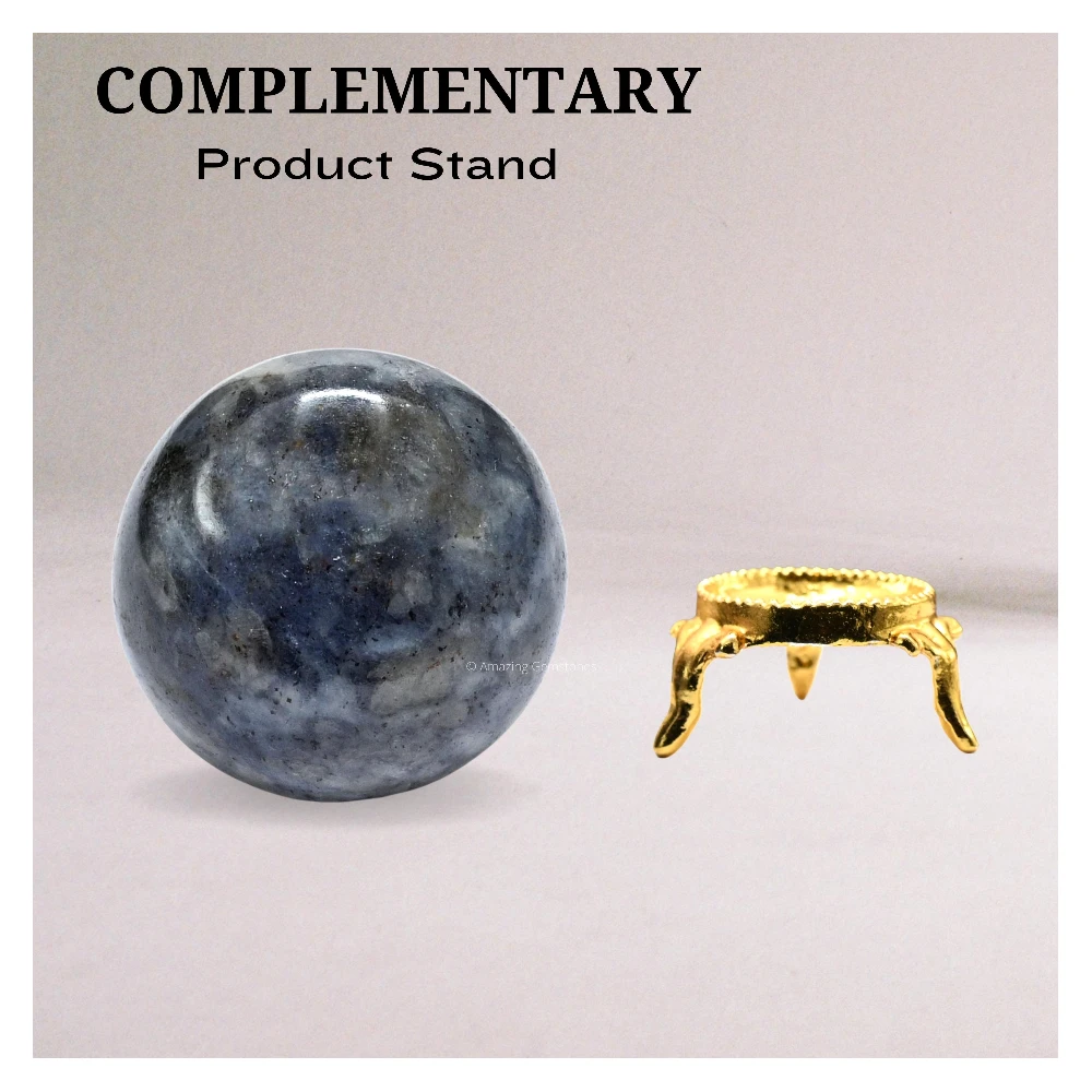 Iolite Sphere (1.5 Inch)