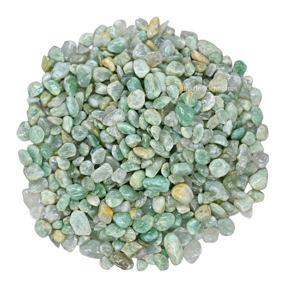 Light Green Aventurine Chips (1LB)