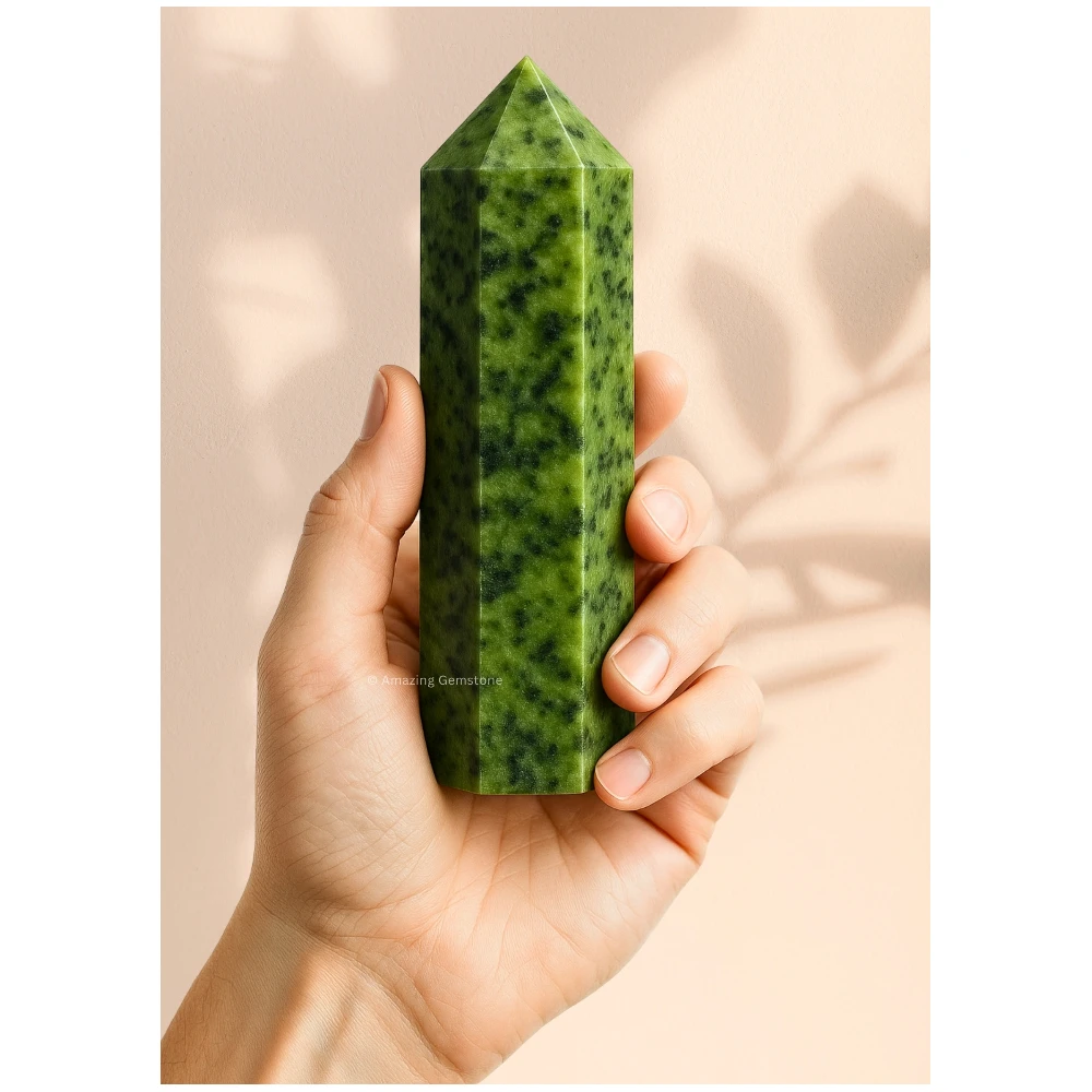 Green Jade Tower (5.5" to 6" inch)