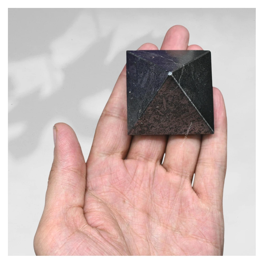 Hematite Pyramid (2 Inch)
