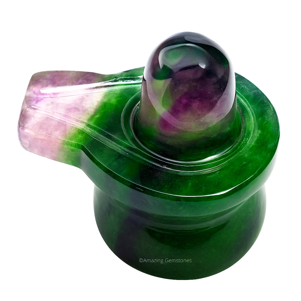 Multi Fluorite Shivling